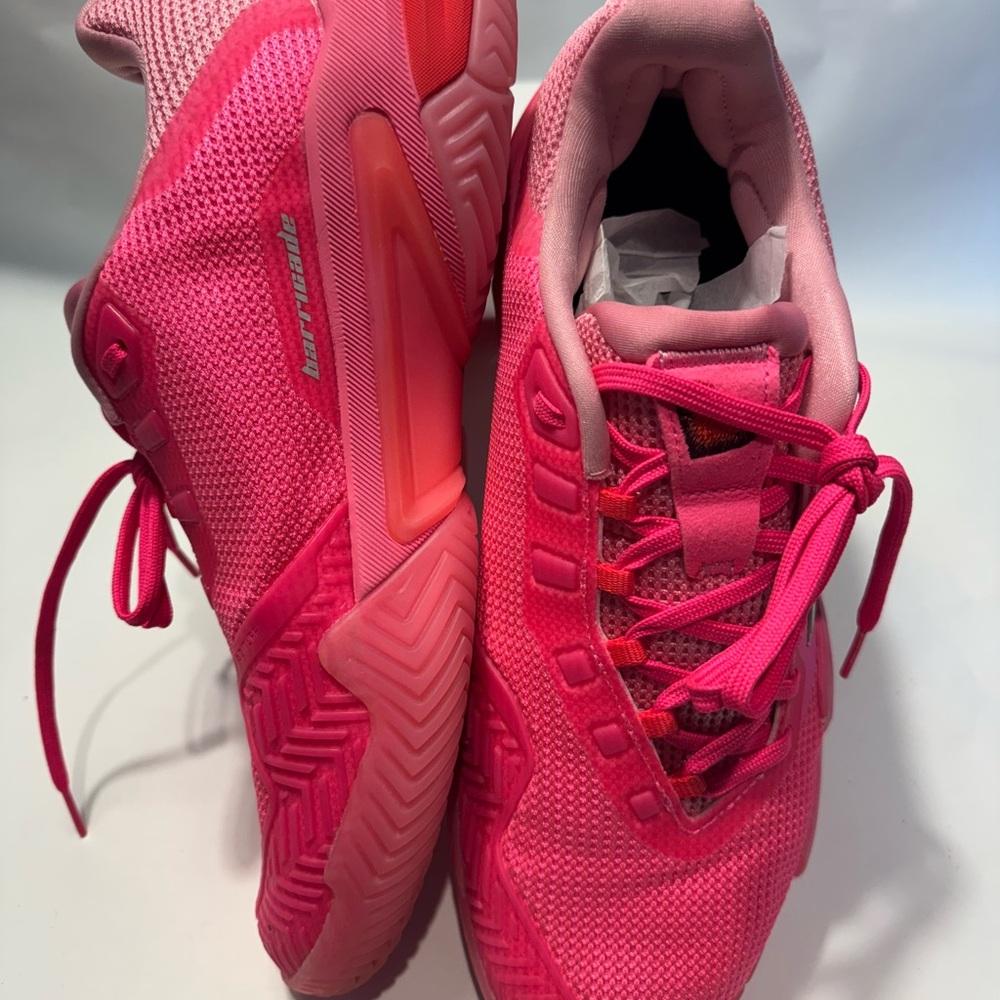 Adidas Barricade 13 Women’s Tennis Shoes Pink Size 10 new - Picture 8 of 9
